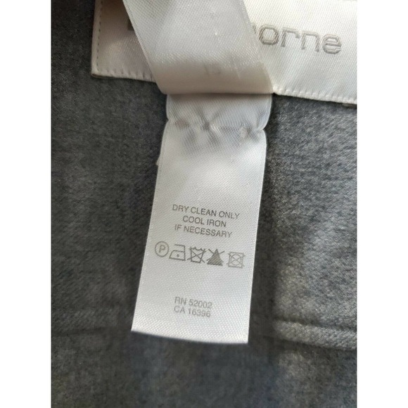 Liz Claiborne Women's Gray Polyester Collared Long Sleeve Casual Jacket 12 - Picture 10 of 12